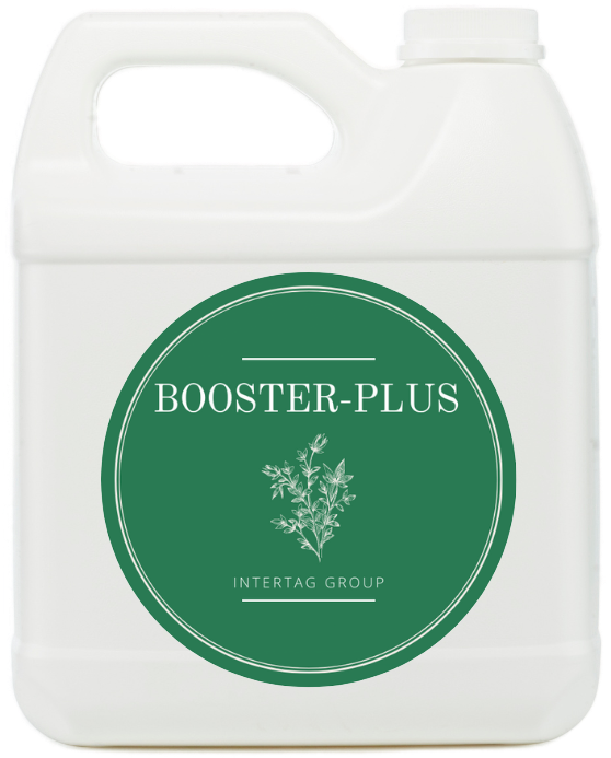 A bottle of a BOOSTERT PLUS product