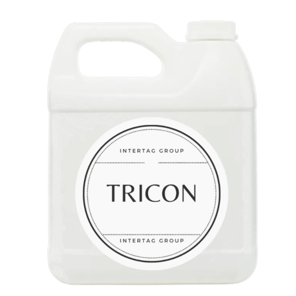 A bottle of a TRICONproduct